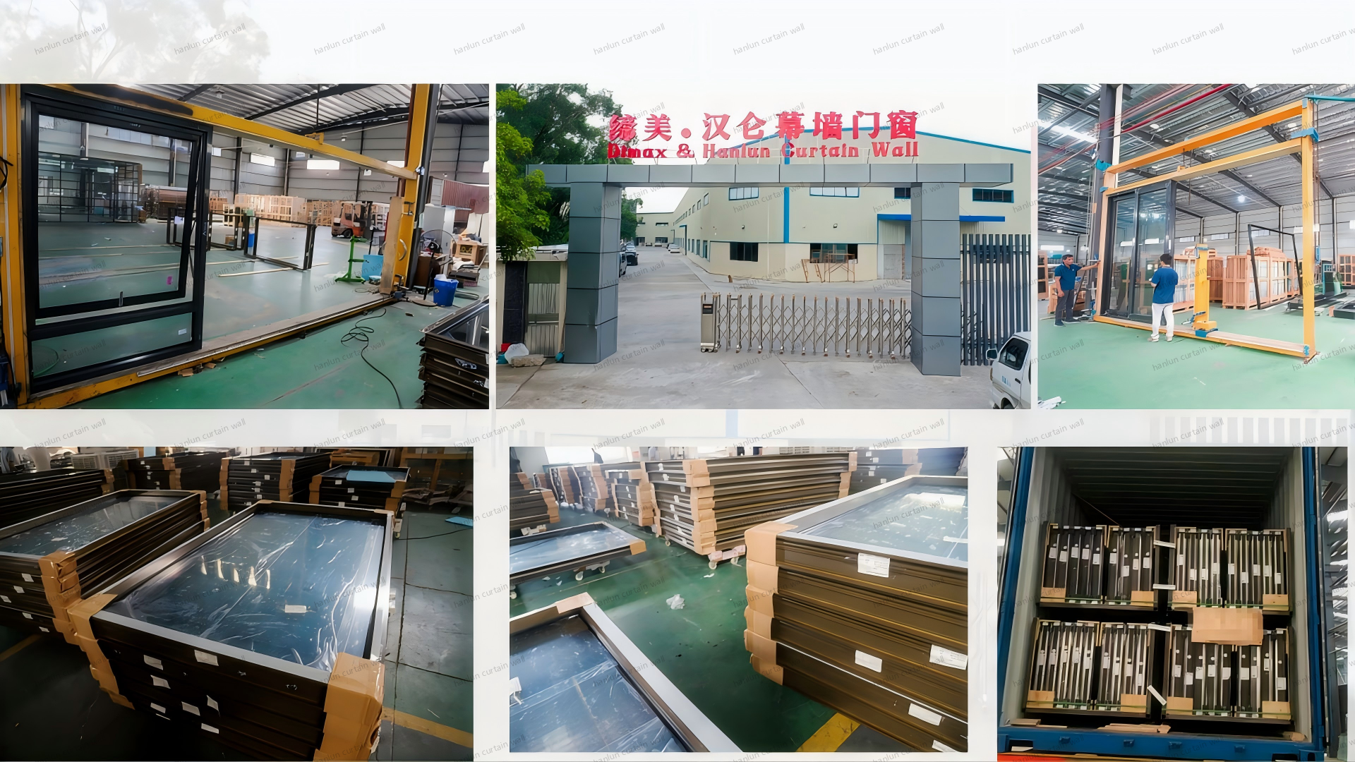 Premium Exposed Frame Glass Curtain Wall Commercial Building Curtain Wall Window System
