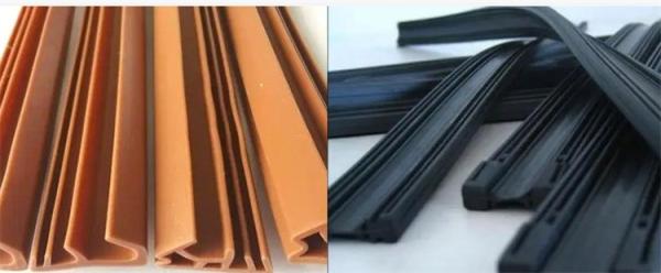 Universal Door Bottom Seal Strip Durable Santoprene Seal For Industrial Shock Absorber