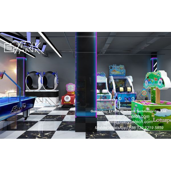 3D Fly Ship Commercial Plastic Kiddy Ride Machine