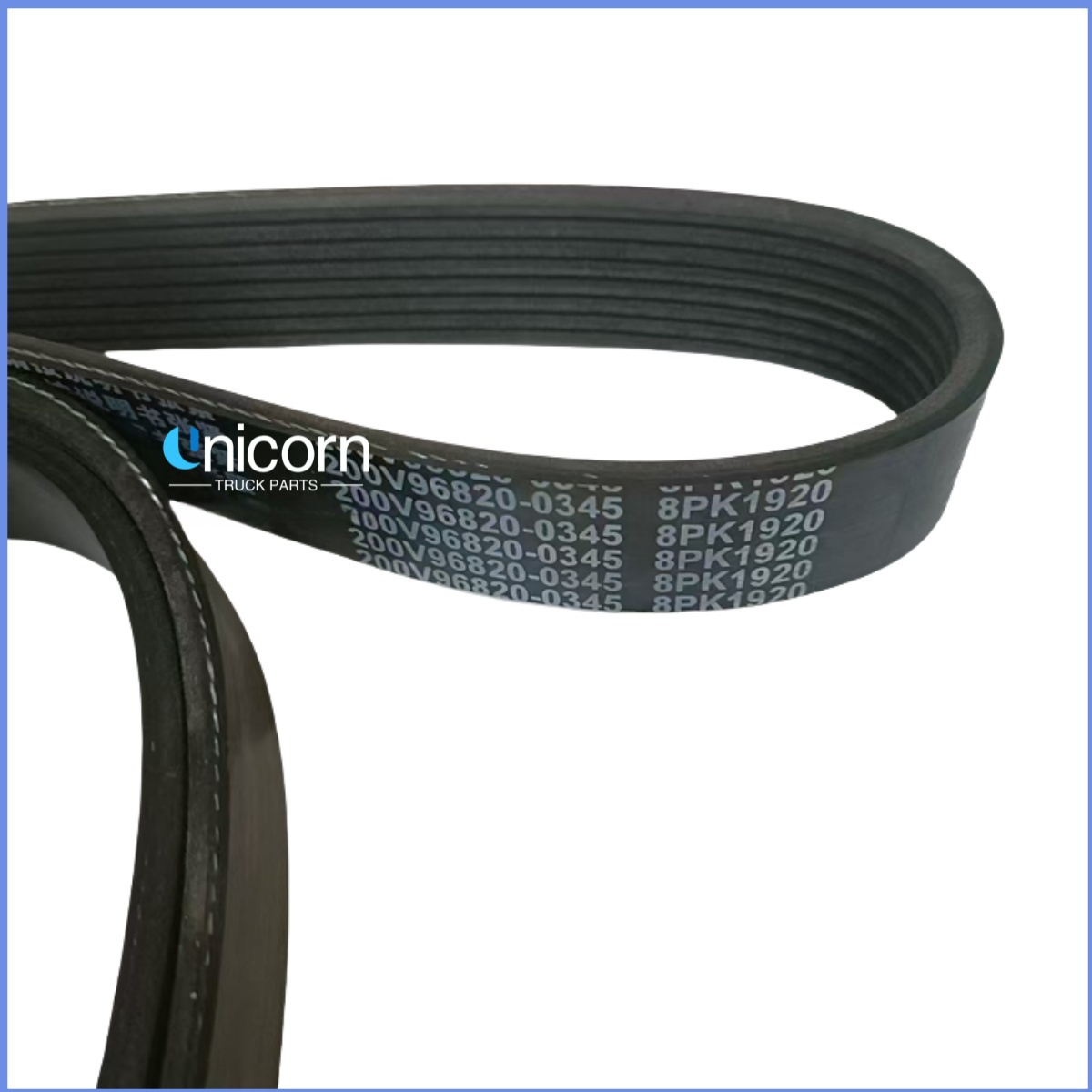8PK1920 High-Quality Rubber Belt for SITRAK HOWO T7H MC11 Engine Assembly