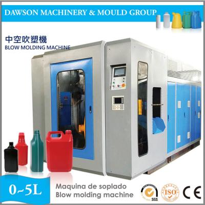 cabeça dobro uma do HDPE de 1L 2L 5L única garrafa plástica do inseticida de duas estações que faz a máquina de molde do sopro da máquina