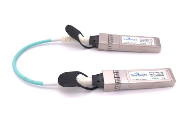 850NM Sfp+ Direct Attach Cable Aoc Active Optical Cable Om3 Fiber Up To 300m