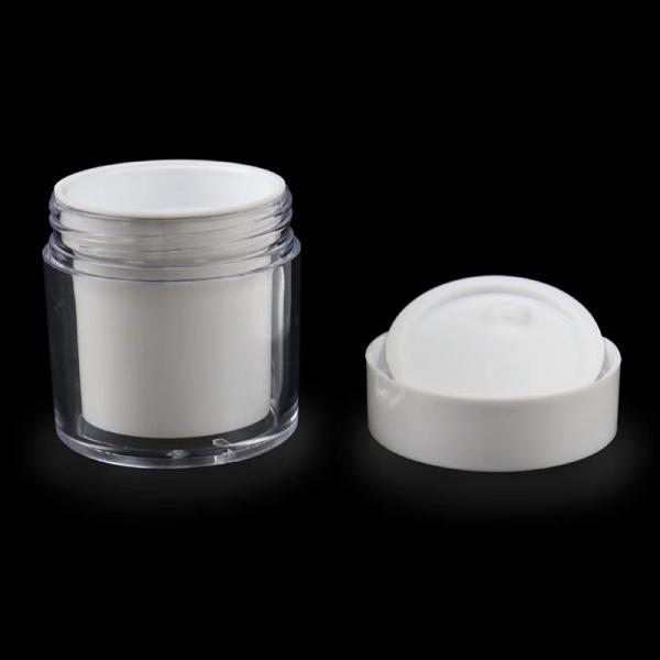 Tarro de crema AS PP personalizado 15g 50g Doble Capa