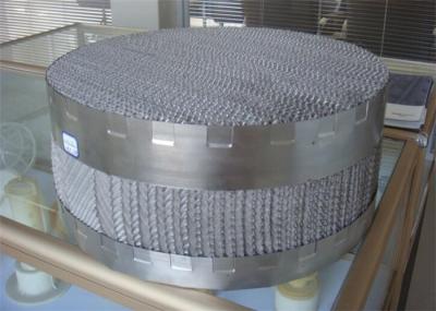 Torre química do metal que embala flexibilidade alta da eficiência de separação a grande
