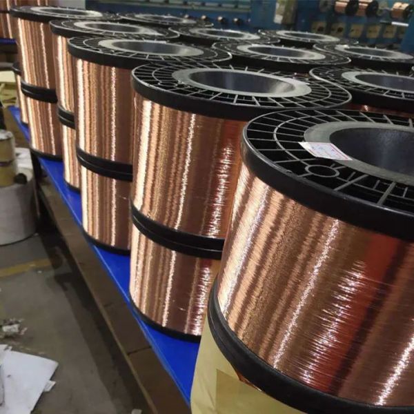 Manufacture CCAM Copper Clad Aluminum Magnesium Bare Wire