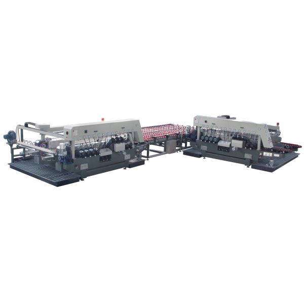 PLC Control Glass Edging Machine For Glass Production Line,Glass Double Edging Polishing Machine,Glass Double Edger