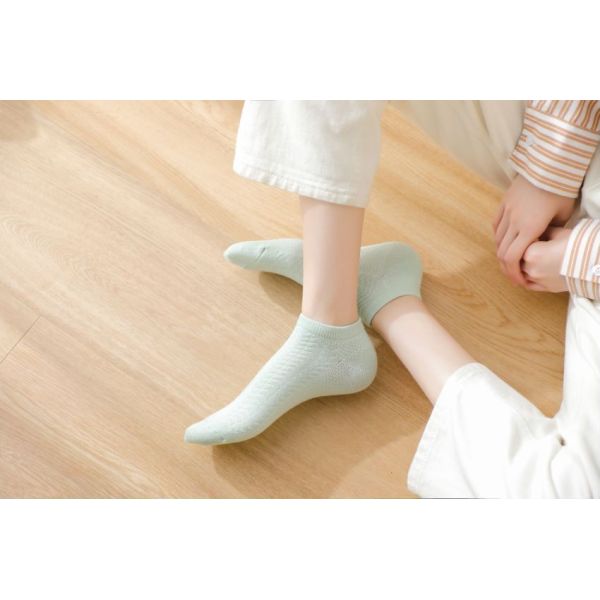 Cotton Low Cut Sport Ankle Socks Plain Color  Custom Logo