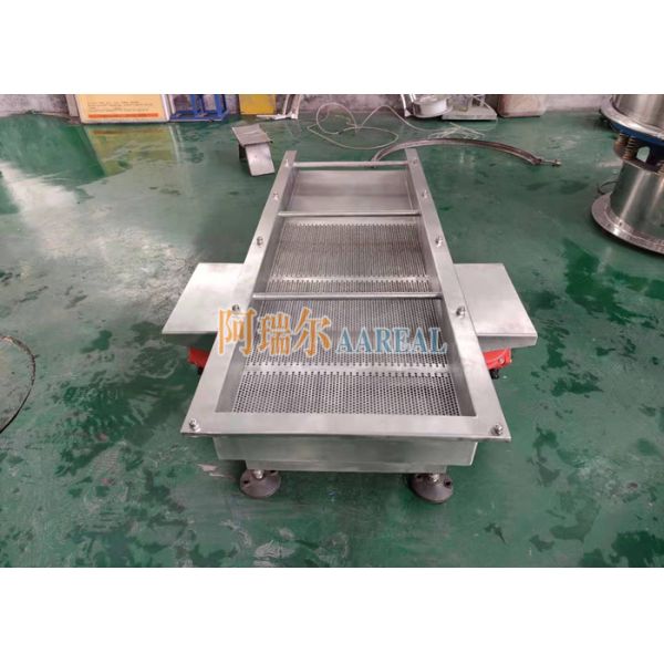 SUS 316L пищевой прямоугольный линейный вибрирующий экран-сепаратор для желе