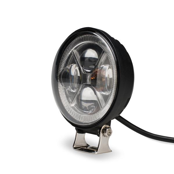 Round Blue BMW Angle Eye vehicle led work lamp 20V PC lens 7D HCW-L20289