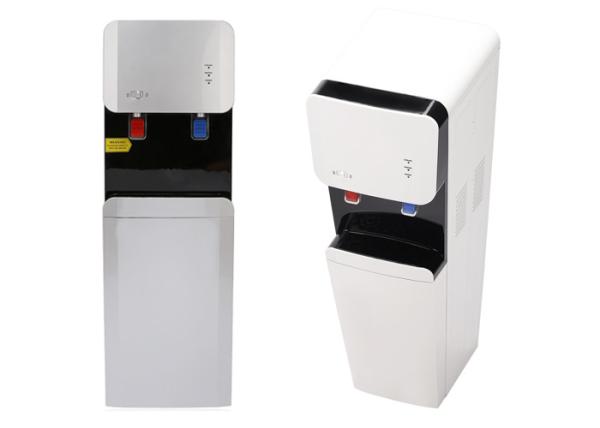 Complete White Drinking Water Cooler Dispenser Hot And Cold  Water Dispenser Simple Design No Cabinet