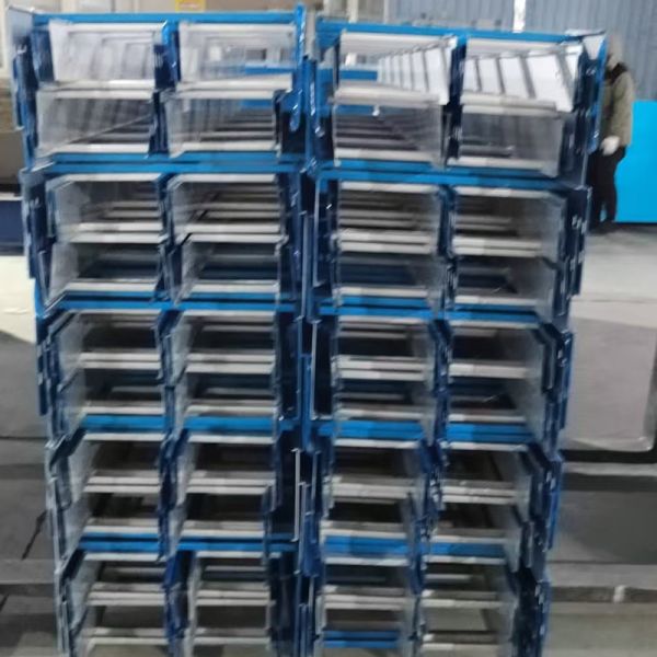 Résistance à la corrosion élevée Trough type plateau de câble alliage d'aluminium d'argent pour l'industrie