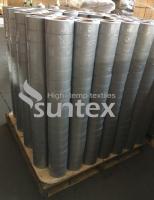 Tissu enduit de silicone de fibre de verre d'isolation à hautes températures pour les couvertures isolantes thermiques démontables