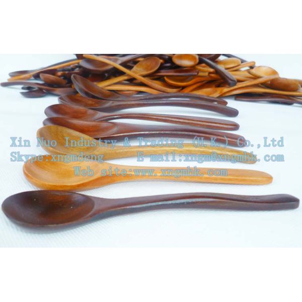 Wooden spoon, wooden scoop, wooden soup spoon, wooden children spoon