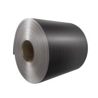 Revestimiento de PVDF de bobinas de aluminio cepillado de plata gris oscuro