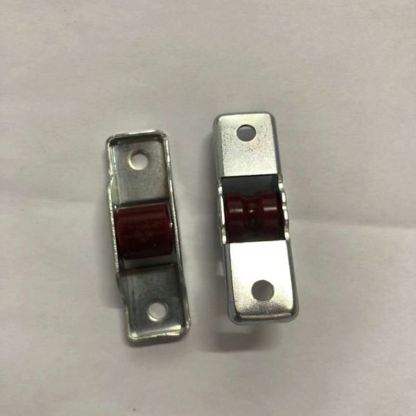 50kg/pair Load Capacity Zinc Plating Single Flat Roller for Smooth Material Handling
