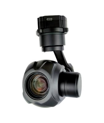 Small IRCUT 10x Optical Zoom 3-Axis Gimbal Camera IP Output