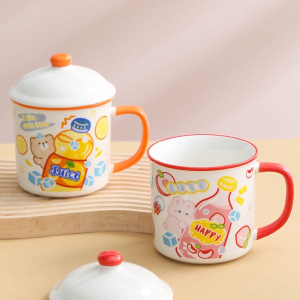 Microwave BPA Free Ceramic Coffee Mugs Classic & Dishwasher Safe