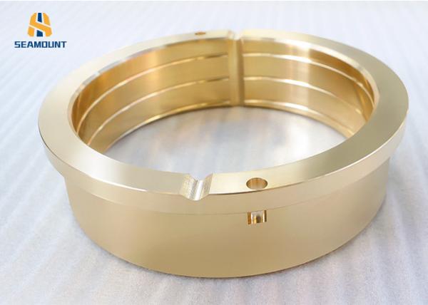 Tin Bronze Flanged Sleeve Bushing Centrifugally Cast  Copper Pipe Sleeve