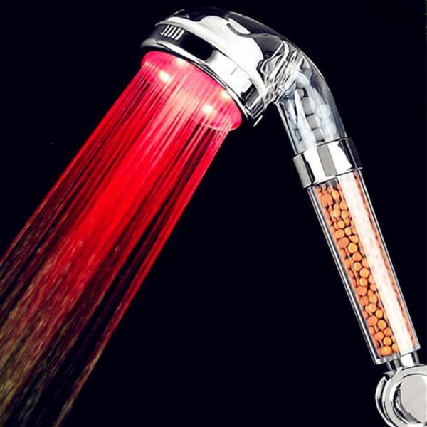Shower Head Handheld 3 Modes Adjustable Filter Showerhead for Hard Water Showerhead