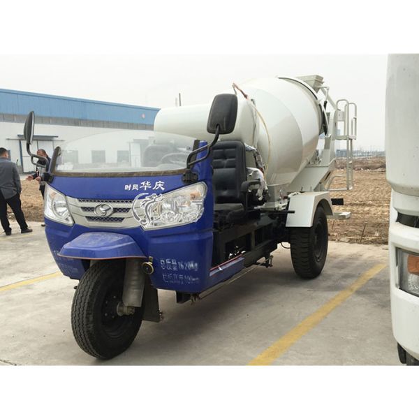chinese 3 wheel 2 cubic meters concrete mixer truck