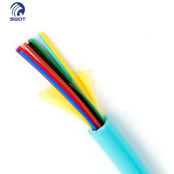 Крытый буфер ГДЖФДЖВ распределения кабеля оптического волокна режима 12 ядров Му