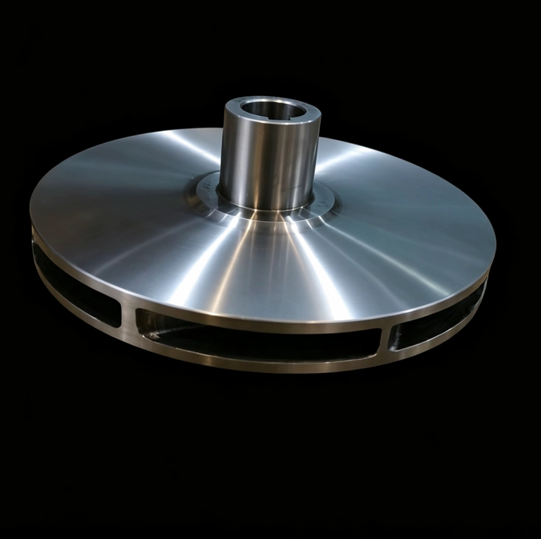 Customized High-Strength Alloy Closed-Type Steam Turbine Main Oil Pump Impeller