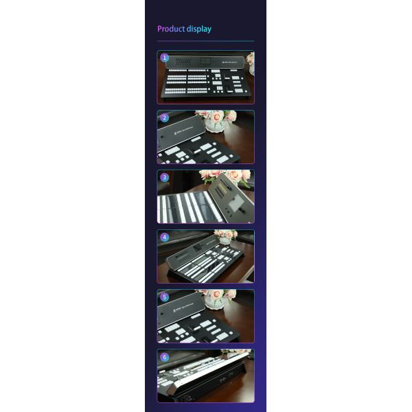 TYST Control Panel of BlackMagic ATEM Constellation and Television Studio series