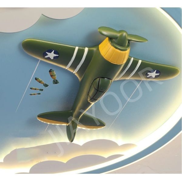 Home Decoration Lighting Modern Lighting Lustre Indoor LED Children Room airplane ceiling light(WH-MA-298)
