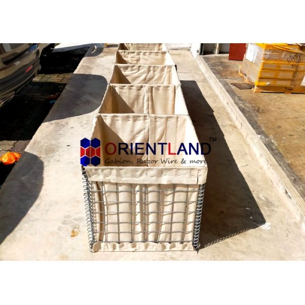 2.13m Galfan Wire Expeditionary Protective Defensive Barrier Units Mil 10