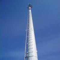 Fabricant 75 pieds extérieurs 100 Km portée antenne télévision tubulaire en acier poste de mât de télécommunication