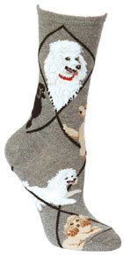 Customized socks,  Knitted Wheel House Designs kids Socks