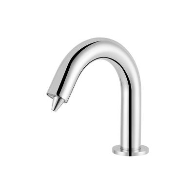 C.A. de bronze 100-240V do lavabos de Chrome do arco alto do misturador da bacia do sensor de AG4331A