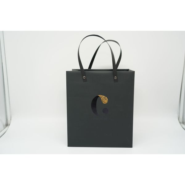 Kraft Custom Shopping Paper With Logo Gift Bag For Birthday