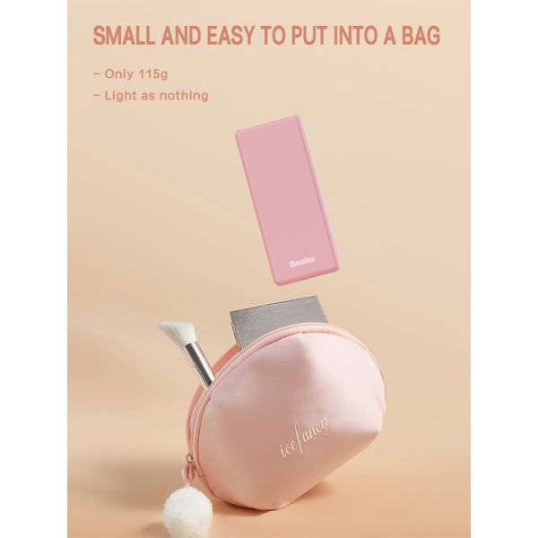 LED Display Mini Portable Charger Ultra Slim Power Bank Macaron Colors 5000mAh