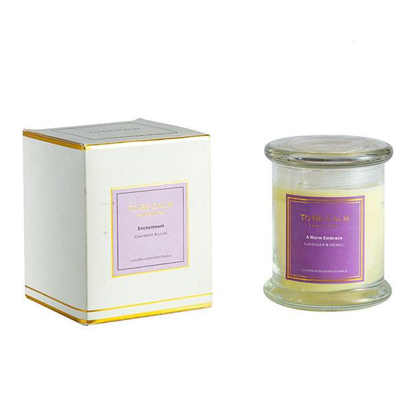 Luxury Aromatic Gift Glass Candle Holder Aromatherapy Candle Bottle For Home Decor