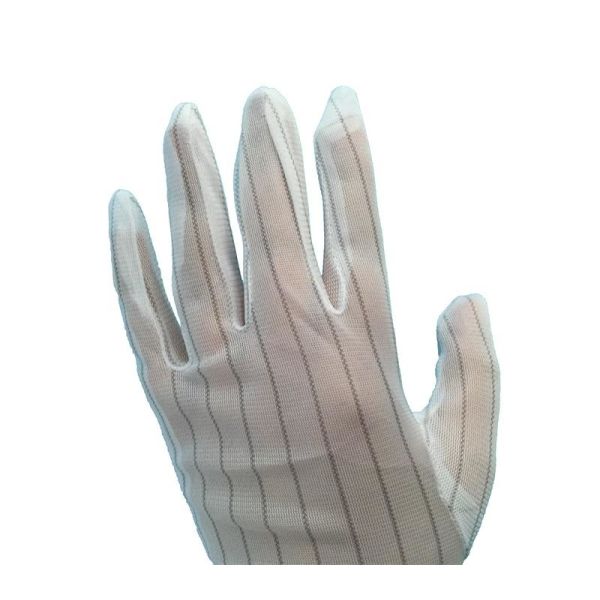 Lint Free Electrostatic Discharge Gloves ESD Safe Materials For Electronics Assembly