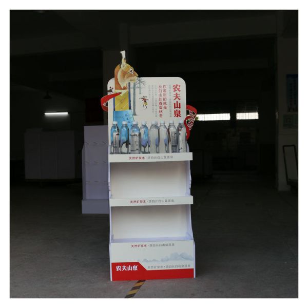 Custom Size Cardboard Paper Hard Rigid Shelving Rack for Store Shelves Display Racks