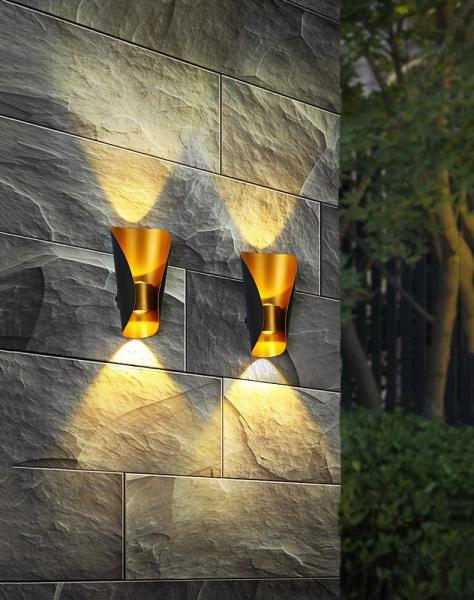 IP65 water proofing exterior wall lamps outdoor COB 6W led wall lights outside led wall lamp light fixtures