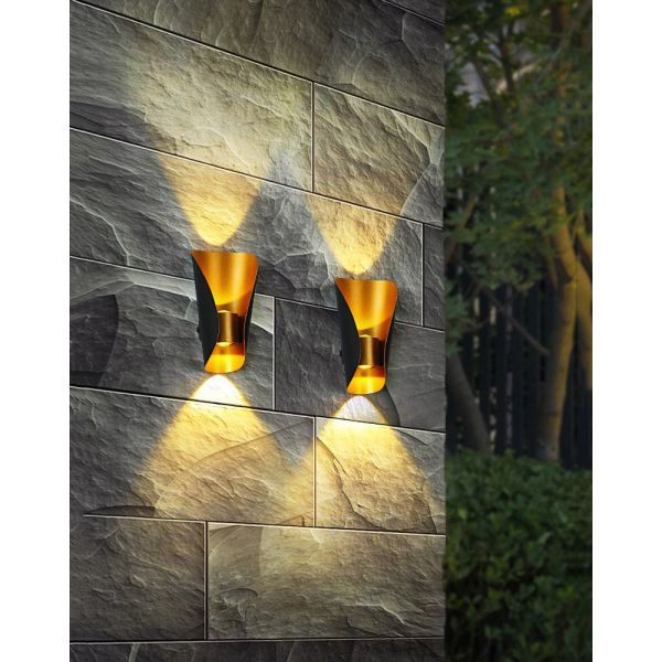 IP65 water proofing exterior wall lamps outdoor COB 6W led wall lights outside led wall lamp light fixtures