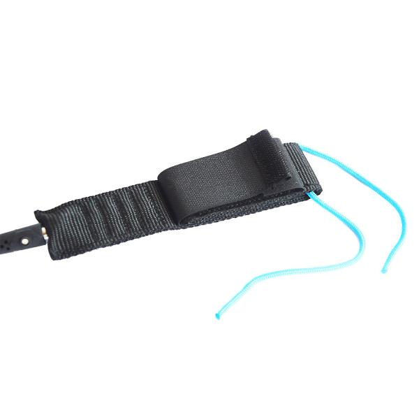 Corda do pé da prancha de 8 pés, material termoplástico resistente do poliuretano da correia de pé da prancha
