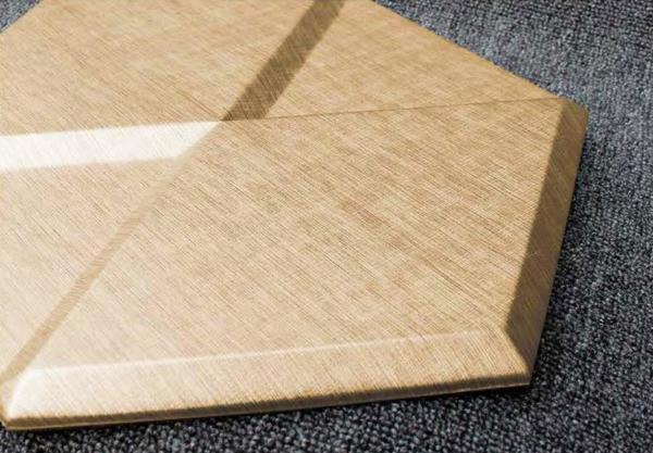 Painel de parede de couro ISO 3D Cobertura de parede de couro à prova d'água Interior