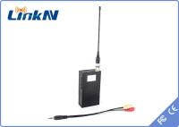 LKAV1519 Enquête secrète Transmetteur vidéo secret COFDM Faible délai H.264 Haute sécurité AES256 chiffrement 200-2700MHz