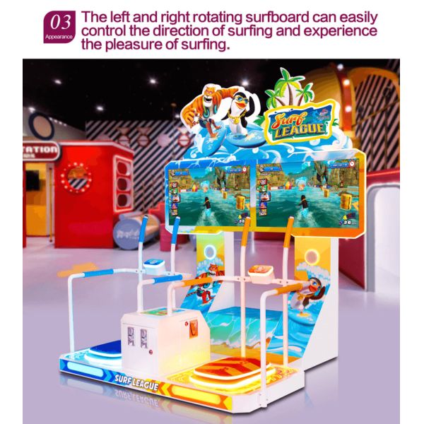Surf League Sports Arcade Machine Coin Operated Games