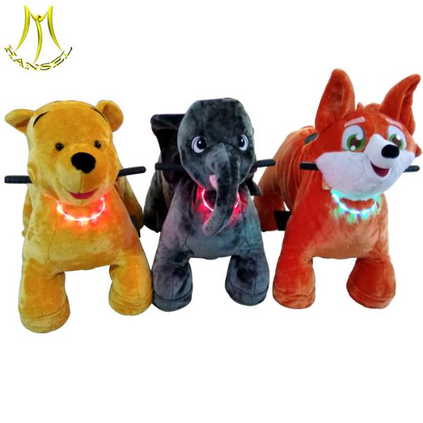 Hansel kids ride on electric cars toy for wholesale and 24v electric ride on walking animal with ride on animal toy