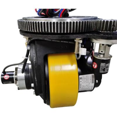 O AGV automático da roda da movimentação de motor de C.A. integrou as rodas 3000r/min para o transporte