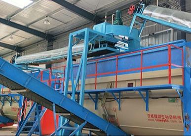 linha de produção do adubo orgânico dos carneiros 380V para a água de esgoto do estrume