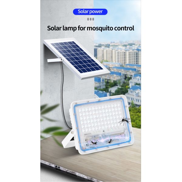 Outdoor Led Solar Mosquito Lamp Insect Repellent Solar Lights 50W 190x153x50mm