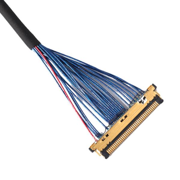 42 46 AWG Lvds Coaxial Cable Jae Fi-Jh40c-B To Hd1p040ma1r6000 Edp