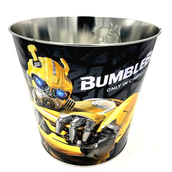 DADI 6.8L Tinplate Metal Popcorn Bucket Conical Mini Popcorn Tins Customized