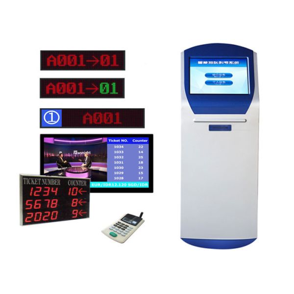 LCD Wireless Wired Customer Service Queue Management System